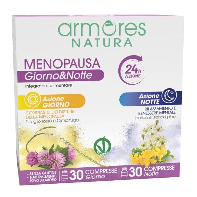 Armores Natura Menopausa Giorno&Notte 30+30 Compresse