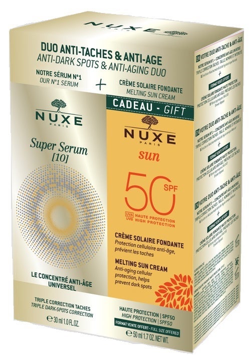 Nuxe Kit Super Serum 30ml + Sun Crema Solare Viso 50ml SPF50