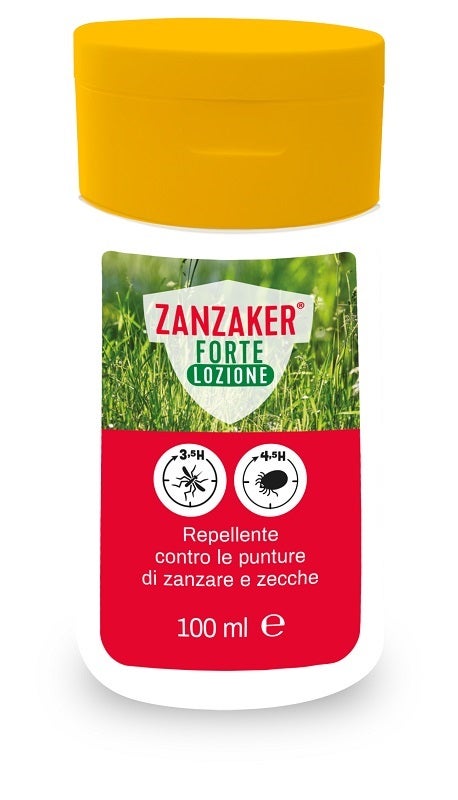 Zanzaker Forte Lozione Repellente Zanzare/Zecche 100ml