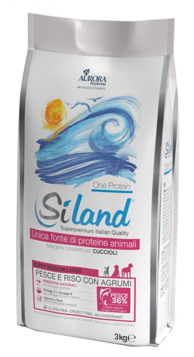 SILAND PUPPY M/L PESCE 3KG