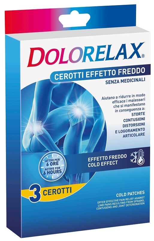 Dolorelax Cerotto Effetto Freddo 3 Pezzi