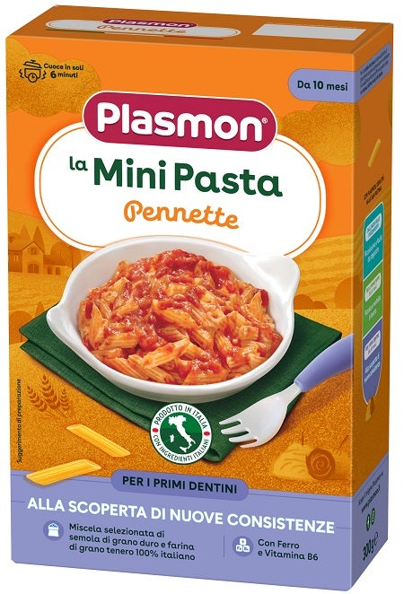 Plasmon La MIni Pasta Pennette 300g 10 Mesi+