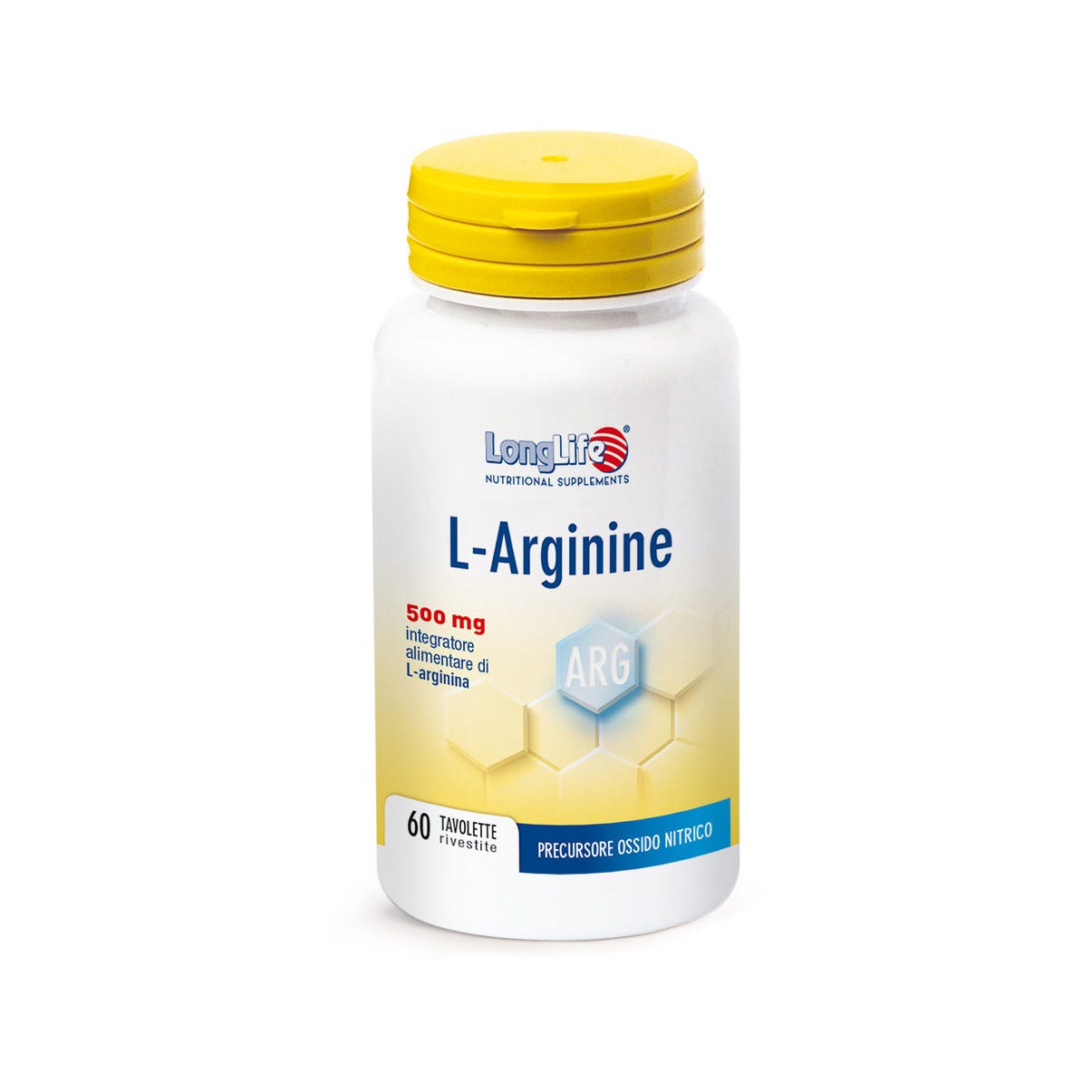 Longlife L-Arginina 500mg 60 tavolette
