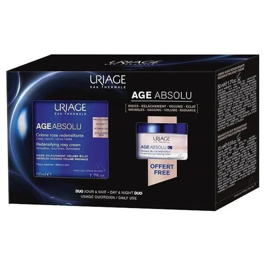 Uriage Cofanetto Age Absolue Crema 50ml + Maschera Notte 15ml