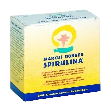 Spirulina Marcus Rohrer 540 Compresse