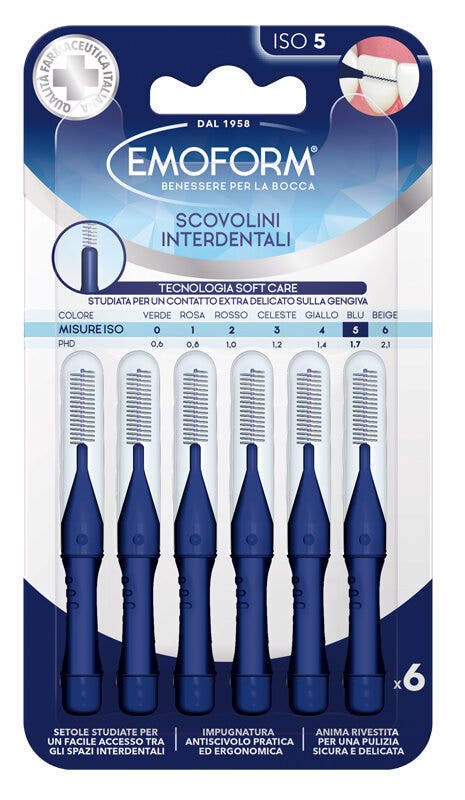 Emoform Scovolini Interdentali Iso 5 6 Pezzi
