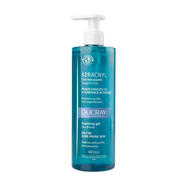 Ducray Keracnyl Gel Detergente Pelle Grassa 400ml