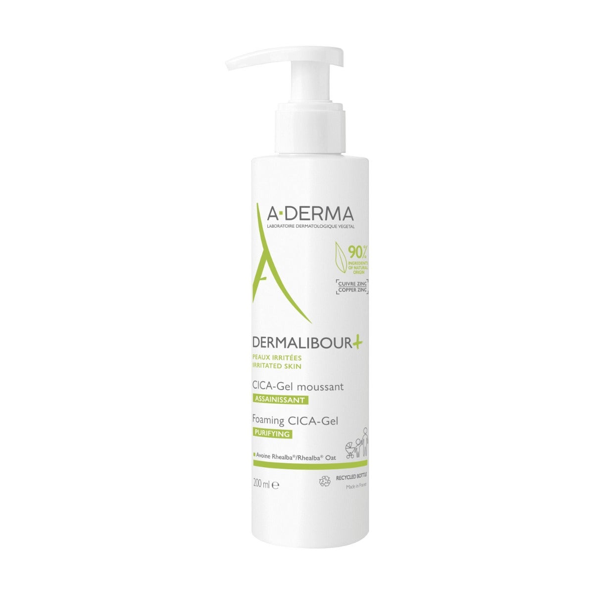 Aderma Dermalibour+Cica Gel Detergente Purificante Pelli Irritabili 200ml
