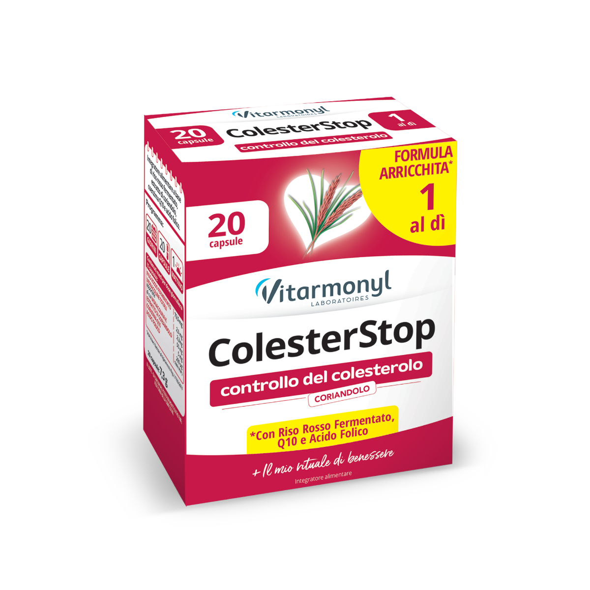 Vitarmonyl Colester Stop 2,9mg 20 Capsule