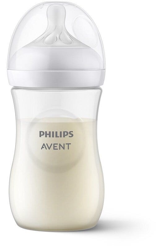 Philips Avent Biberon Natural Response 260ml + Tettarella Flusso 3
