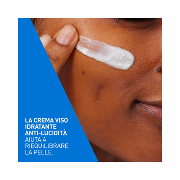CeraVe Crema Viso Idratante Anti-lucidità Pelle Grassa e Mista 50ml