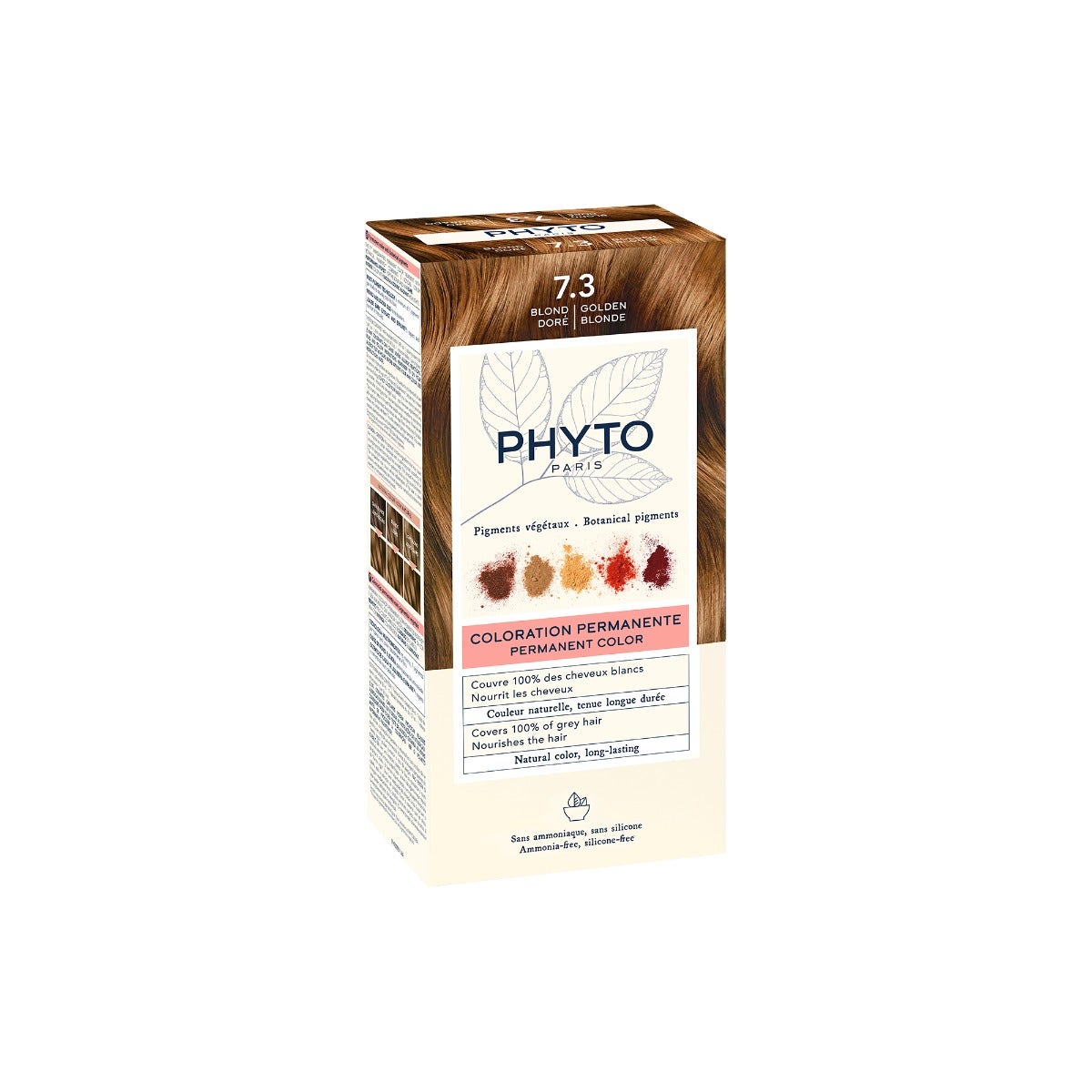 Phyto Phytocolor 7.3 Biondo Dorato Colorazione Permanente Per Capelli