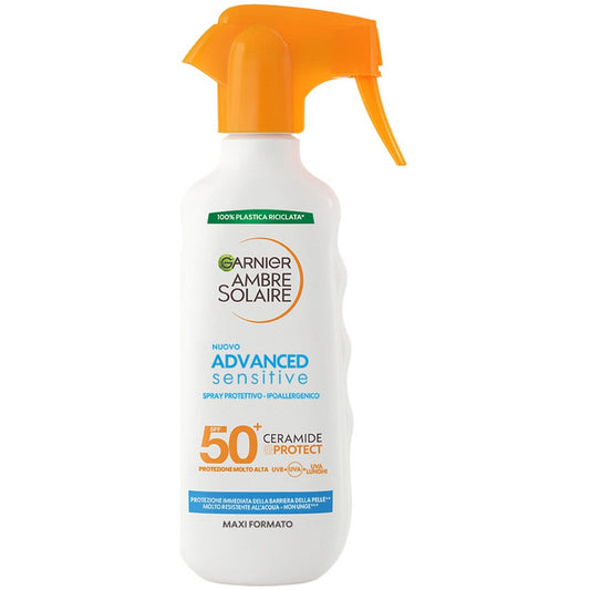 Garnier Ambre Solaire Advanced Sensitive Ceramide Protect Spray 270ml SPF50+
