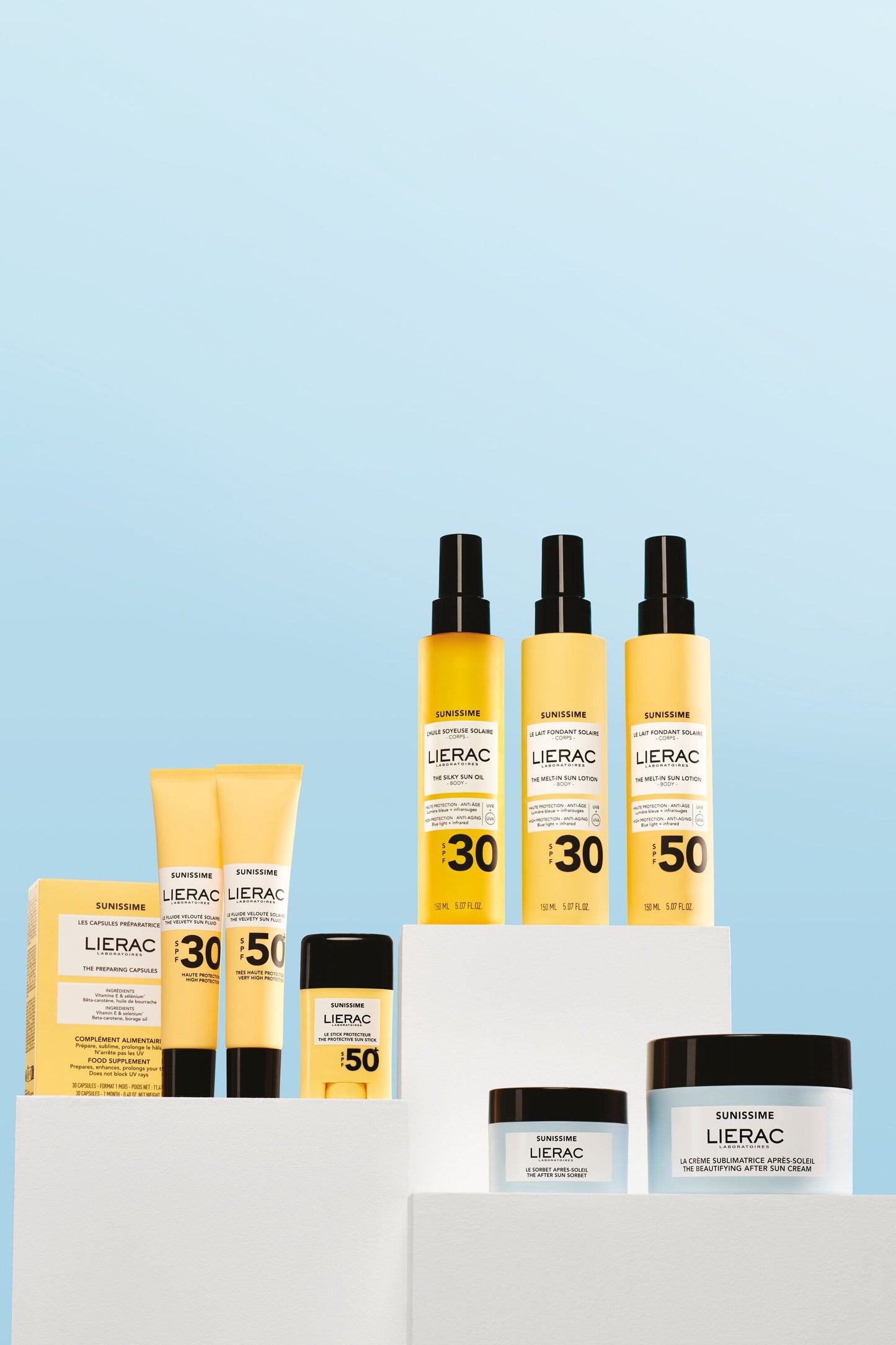 Lierac Sunissime La Crema Doposole Sorbetto Viso 50ml