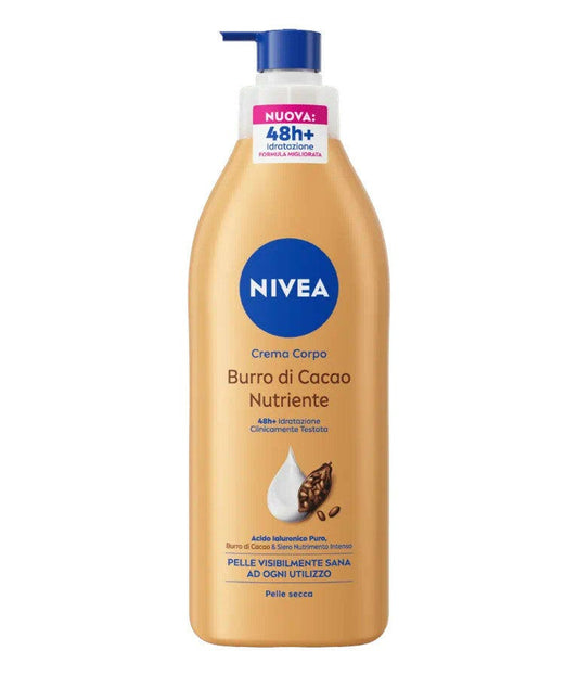 Nivea Body Nutriente Cocoa Crema Corpo Burro Di Cacao 400ml