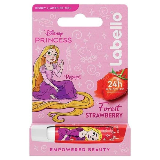 Labello Disney Princess Limited Edition Rapunzel Balsamo Labbra Colorato Burrocacao Aroma Fragola 4.8g