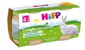Hipp Omogeneizzato Coniglio E Patate 2x80g