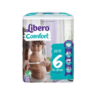 Libero Comfort 6 Pannolini 13-20 kg 22 Pezzi