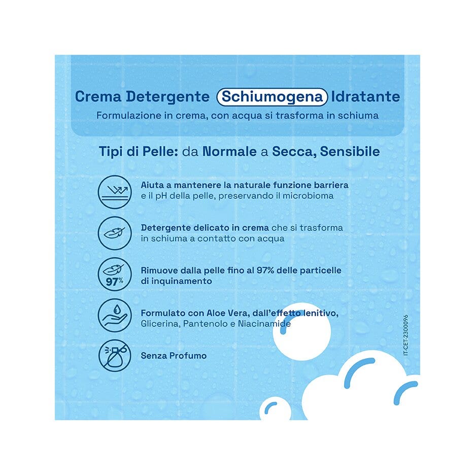 Cetaphil Crema Detergente Schiumogena Idratante 473ml