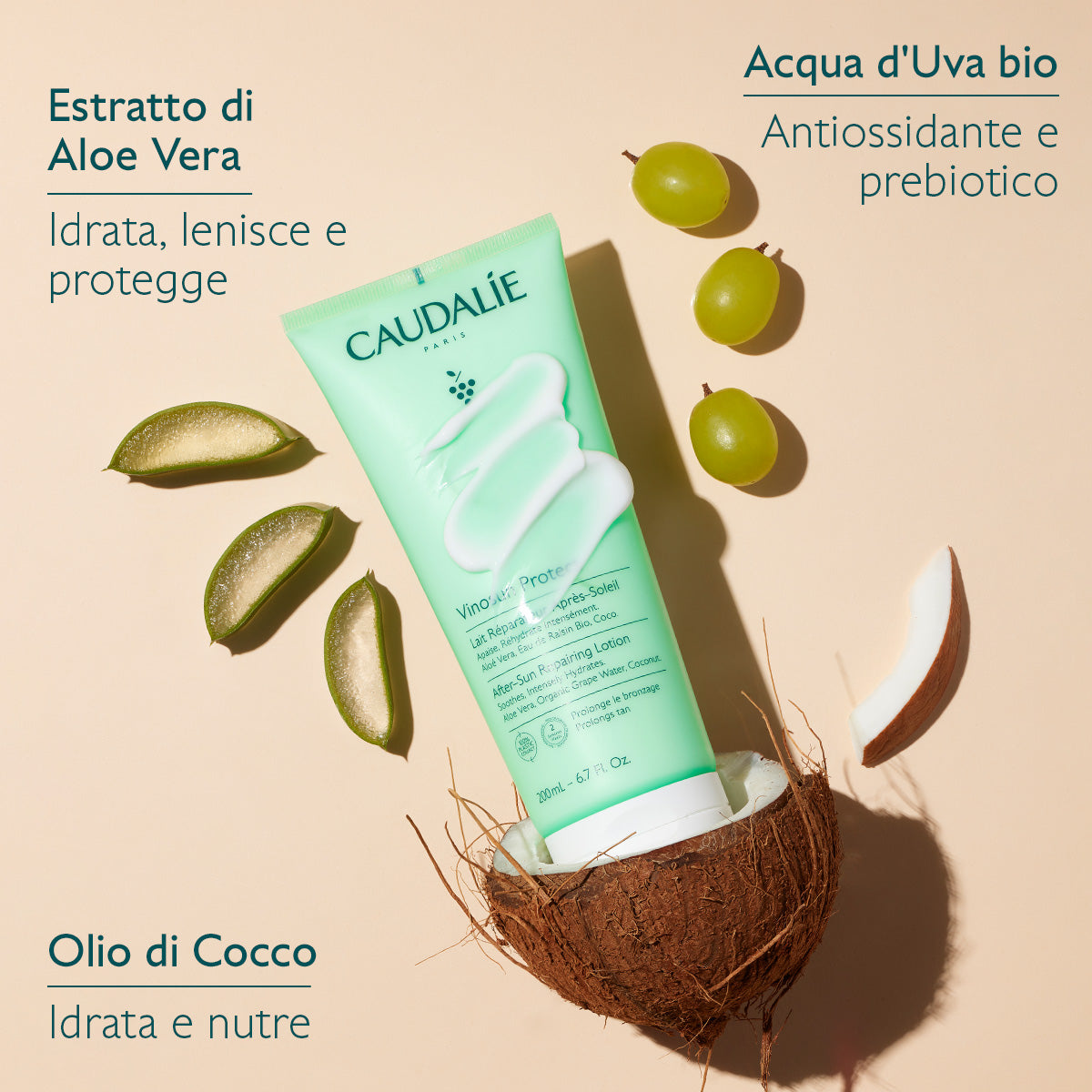 Caudalie Vinosun Protect Latte Riparatore Doposole 200ml