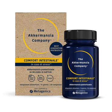 Akkermansia Intestino 30 Compresse - Benessere Digestivo Naturale