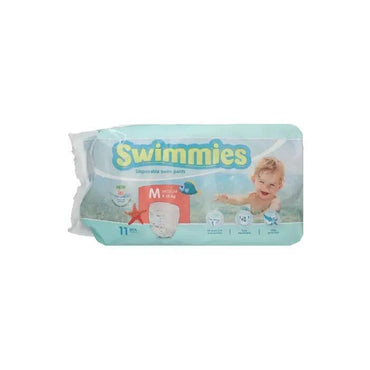 Swimmies Pants Sp Pannolino Costume Taglia Media 9/15kg 11 Pezzi