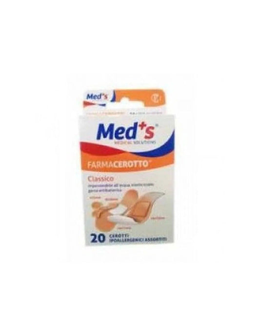 Meds Farmacerotto Strips Poliuretano Ipoallergenico Classico L/XL 20 Pezzi