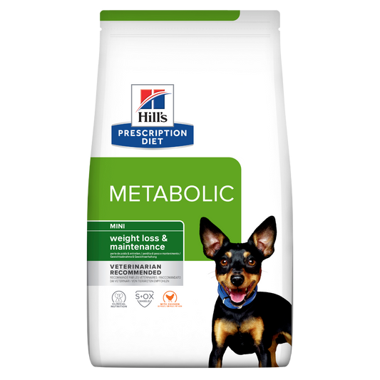 Hill's Prescription Diet Metabolic Crocchette Al Pollo Per Cani Taglia Mini Sacco 6kg