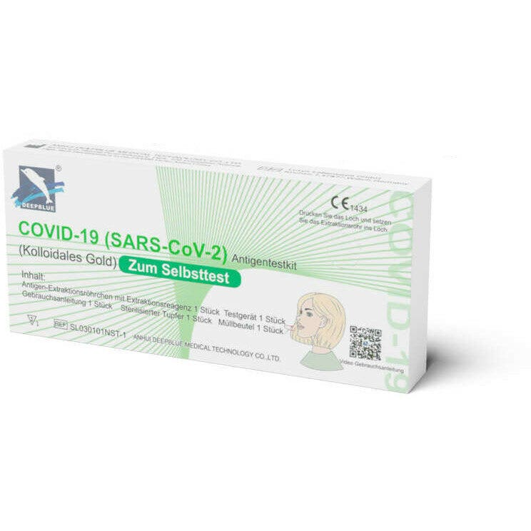Deepblue Test Antigenico Rapido Autodiagnostico Covid-19 in Tamponi Nasali