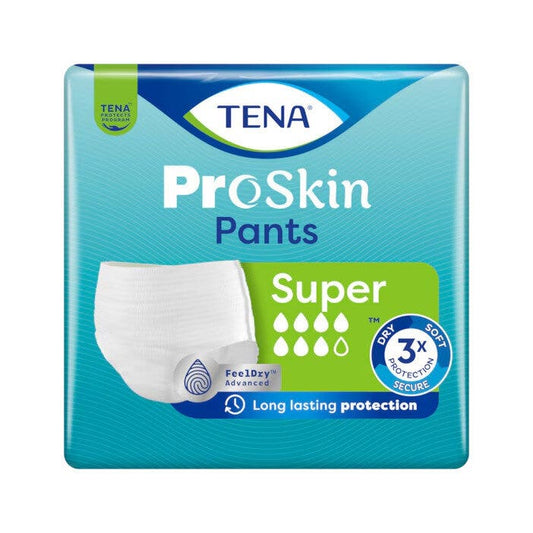 Tena Pants Super Pannoloni Mutandine Assorbenti Taglia XL 12 Pezzi
