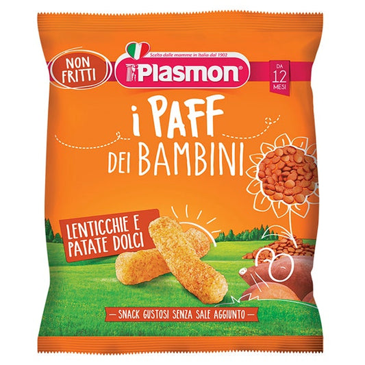 Plasmon Paff Dei Bambini Lenticchie E patate Dolci 15g