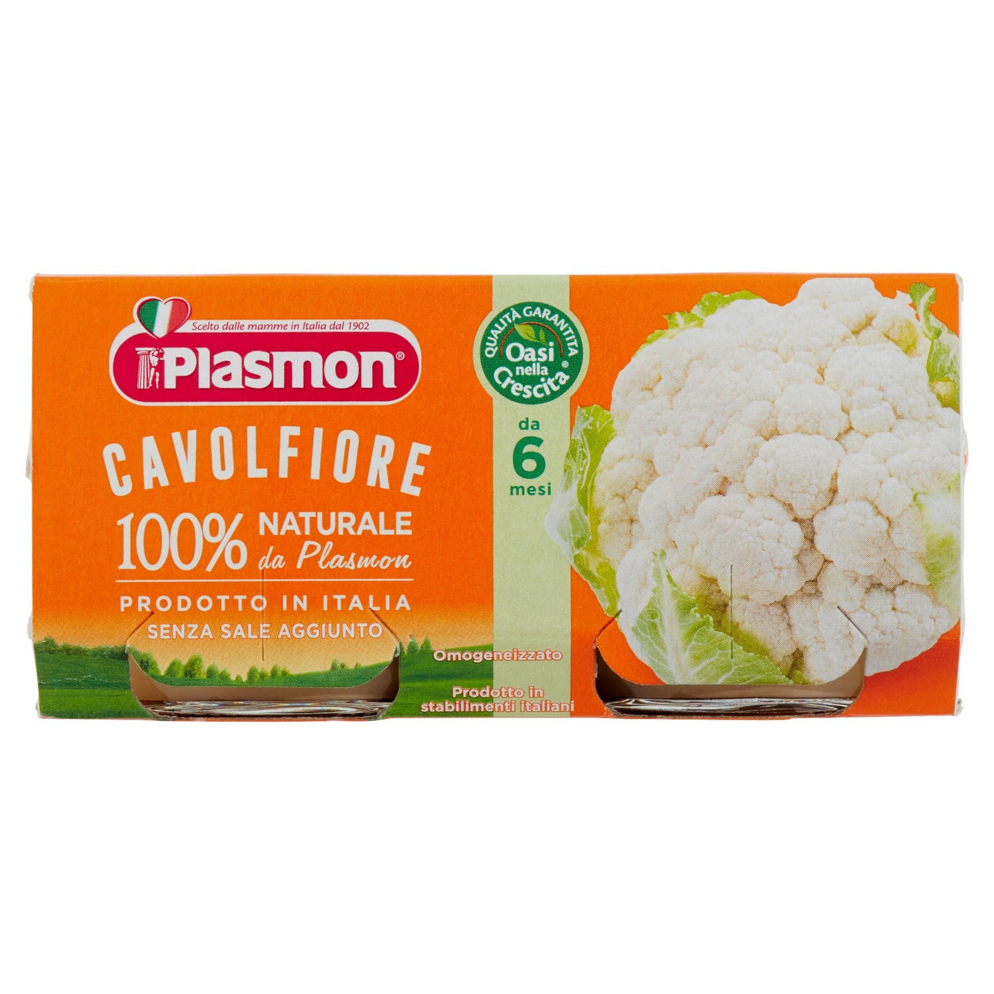 Plasmon Omogeneizzato Cavolfiore 2x80g