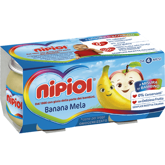 Nipiol Omog Banana 2x80g