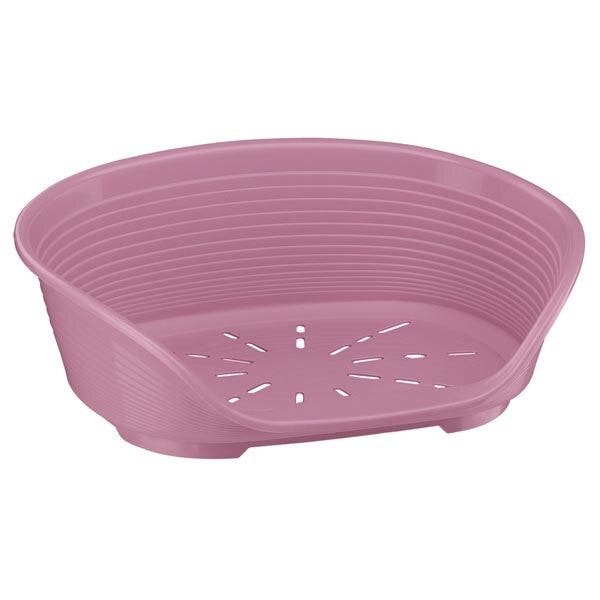Ferplast Siesta Deluxe Cuccia Cani/Gatti in Plastica Rosa Misura 4