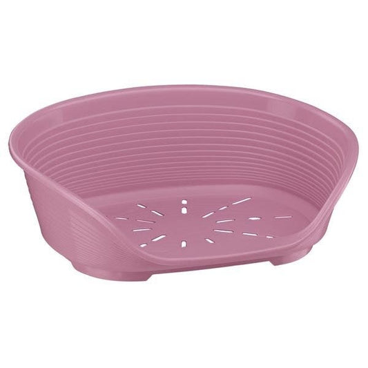 Ferplast Siesta Deluxe Cuccia Cani/Gatti in Plastica Rosa Misura 4