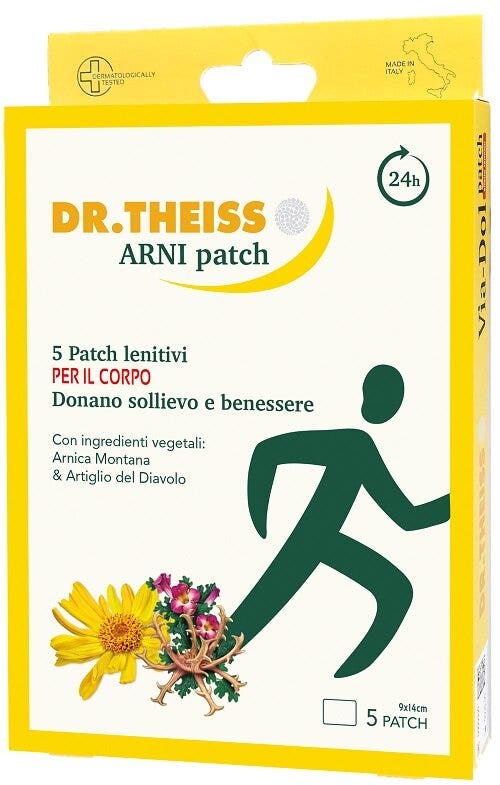 Theiss Arni Patch Lenitivi Corpo 5 Pezzi