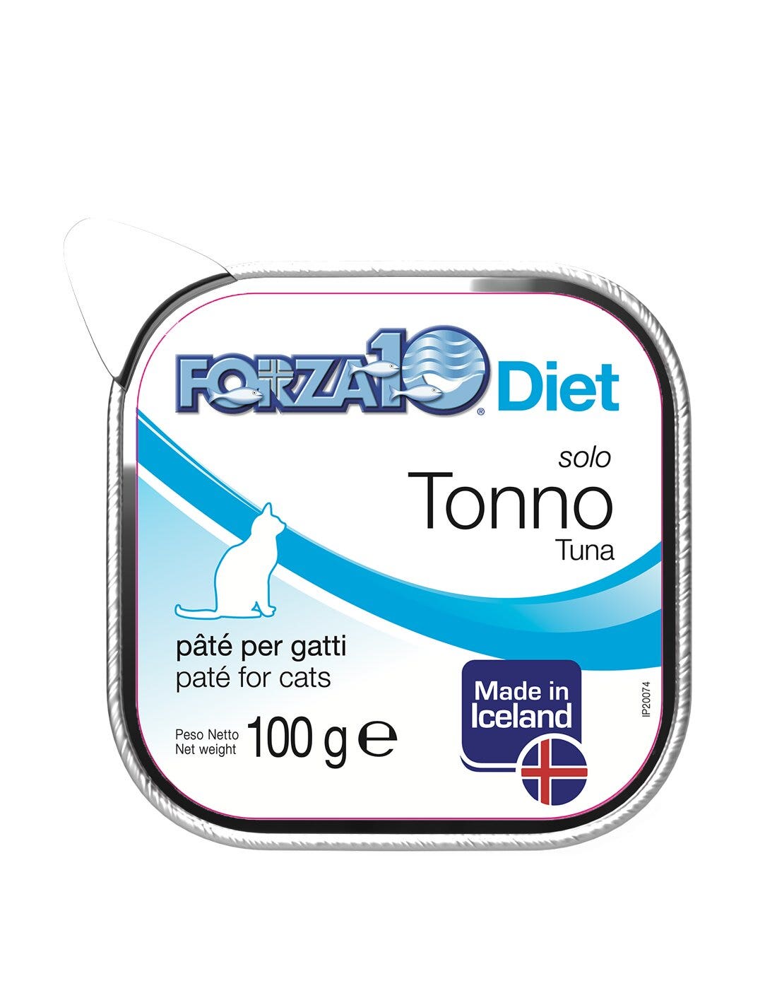 Forza10 Solo Diet Tonno Paté Per Gatti Adulti Vaschetta 100g