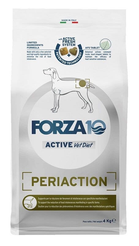 Forza10 Active Vet Diet Periaction Crocchette Per Cani Adulti 4kg