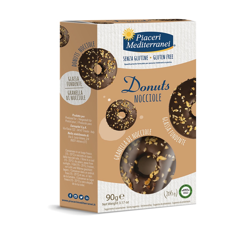 Piaceri Medit Donuts Nocciole