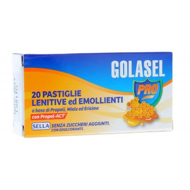 Golasel Pro 20 Pastiglie Miele