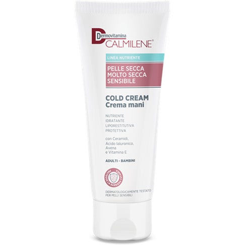 Dermovitamina Calmilene Cold Cream Crema Mani Pelle Secca 75ml