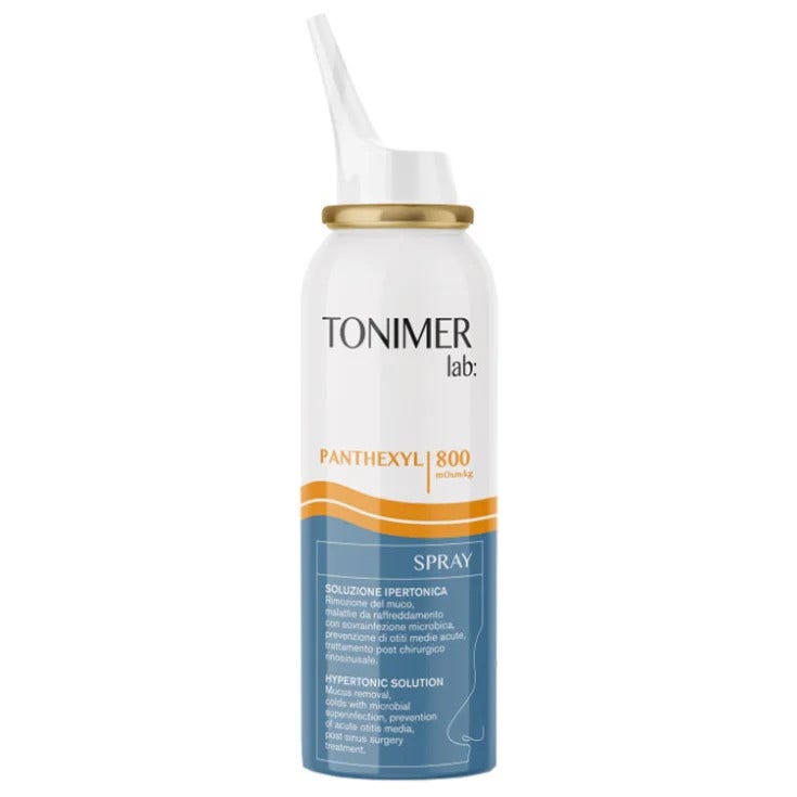 Tonimer Panthexyl 800 Spray Soluzione Ipertonica 100ml