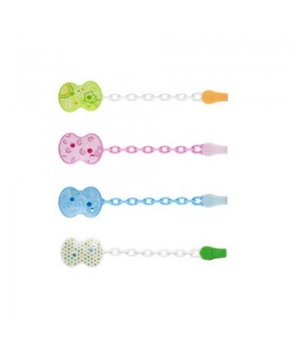 Chicco Clip Con Catenella Colori Assortiti