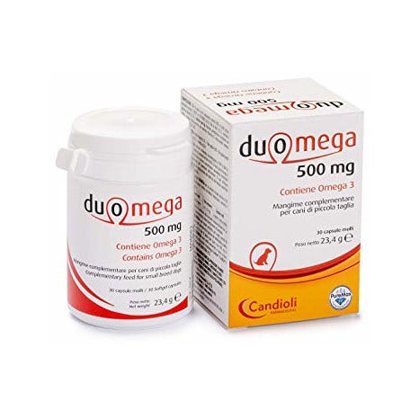 Duomega Cani Piccoli 30 Capsule - Benessere per il Tuo Pet