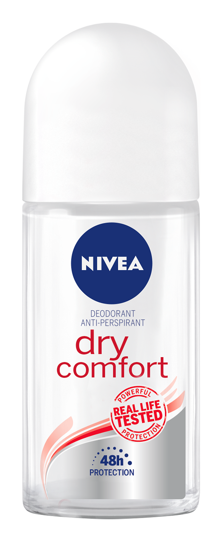 Nivea Dry Comfort Deodorante Roll on Antitraspirante 72h Con Formula Dual Active 50ml
