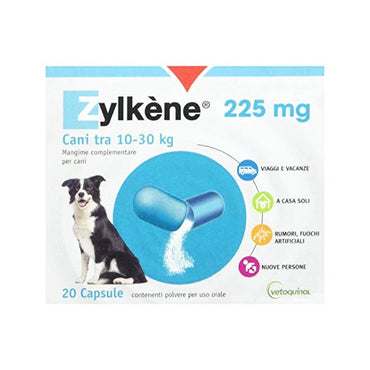 Zylkene Mangime Complementare per Cani 20 Capsule 225mg
