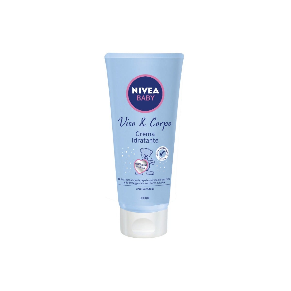 Nivea Baby Crema Idratante Viso & Corpo Soffice Per Bambini 100ml