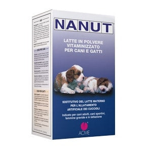 Nanut Latte In Polvere Vitaminizzato Gatti/Cani Cuccioli 500g