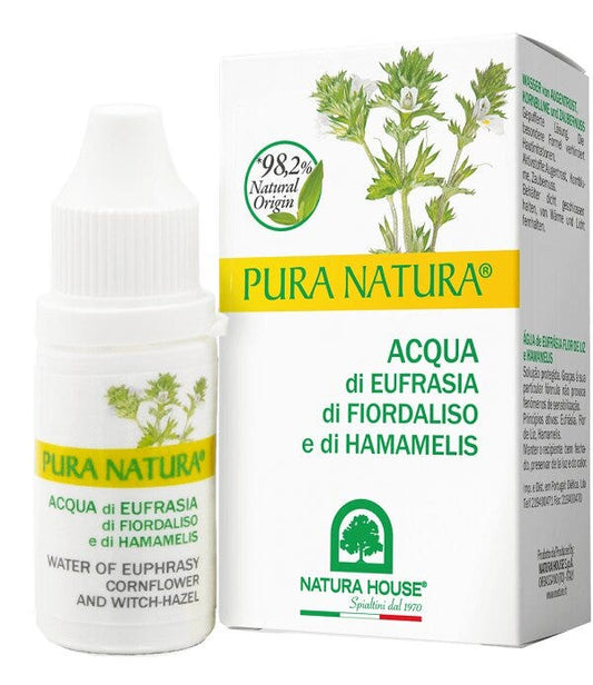 Pura Natura Acqua Di Eufrasia Di Fiordaliso E Di Hamamelis 10ml