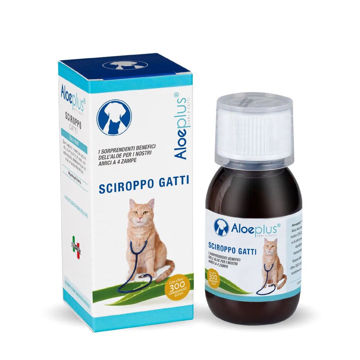 Hdr Aloeplus Sciroppo Per Gatti 100ml